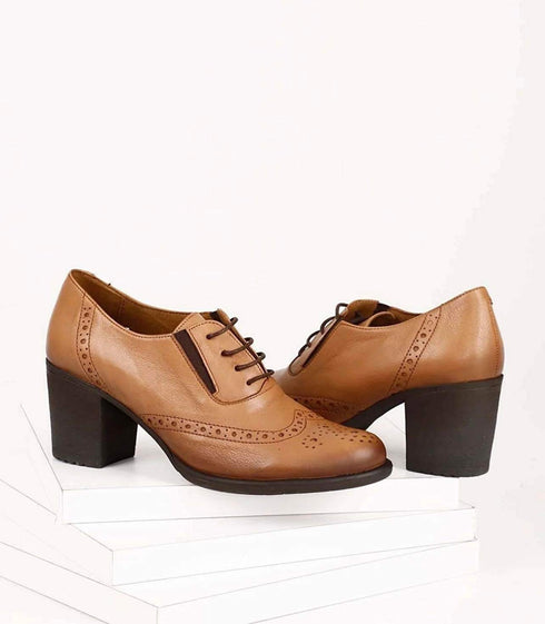 Camel Heeled Shoes